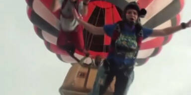 Ballonfahrer rettet 5 Fallschirmspringer - und stirbt