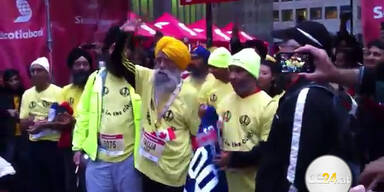100-Jähriger absolviert Toronto-Marathon