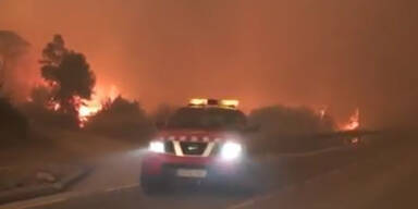 Heftige Waldbrände in Nord-Spanien