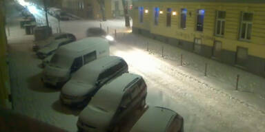 Schnee und extreme Kälte legen Wien lahm