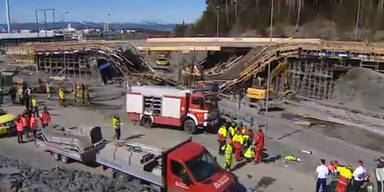 Zwei Tote - Brücke in Norwegen stürzt ein