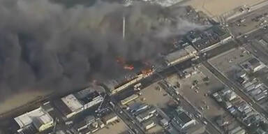 USA: Feuer zerstört berühmte Promenade