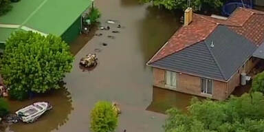 Australien: Flucht vor Hochwasser