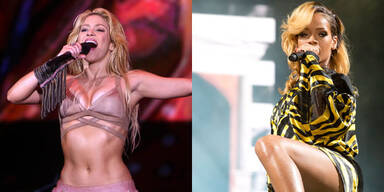 Shakira und Rihanna