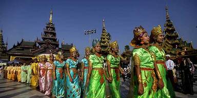 Burma feiert wieder "Erleuchtung Buddhas"