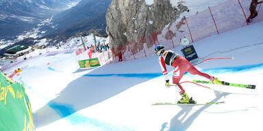 Siebenhofer im ersten Cortina-Training Zweite