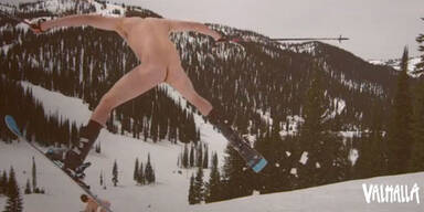 Nackt-Skifahrer erobern kanadische Kinos 