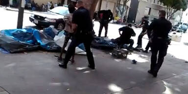 Polizei erschießt Obdachlosen in L.A.