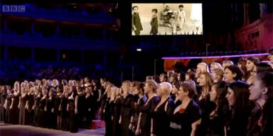 Britischer Soldatinnen Chor