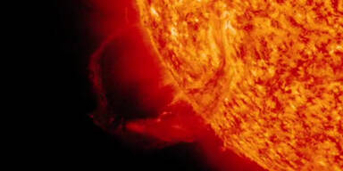 Sonnensturm: NASA filmt  Riesen-Eruption