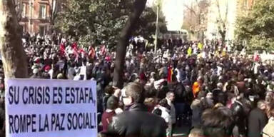 Spanien: Demos gegen Arbeitsmarktreform