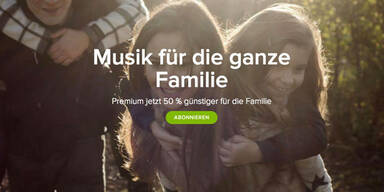 "Spotify Family“ in Österreich gestartet