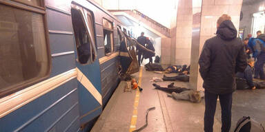 Nach Explosionen: Alle Metro-Stationen in St. Petersburg geschlossen