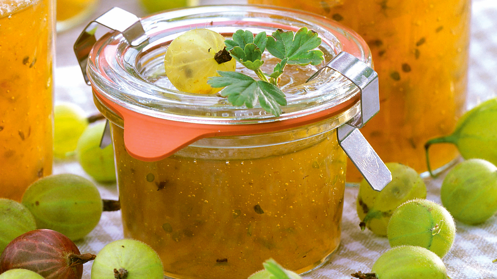 Faszinierend Stachelbeer Marmelade Mit Apfelsaft Bild