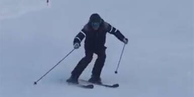 Strache Skifahren