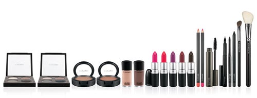 Serbische Bodybuilderin modelt für MAC