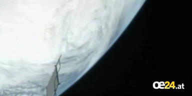 So sah der Hurrikan auf NASA-Aufnahmen aus