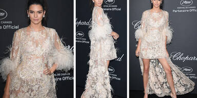 Kendall Jenner - Als gerupftes Huhn in Cannes