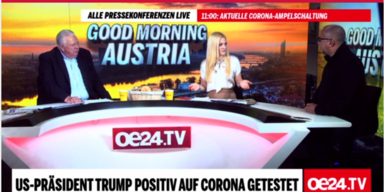 LIVE auf oe24.TV: Trump positiv auf Corona getestet