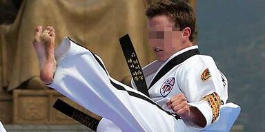 Taekwondo-Trainer griff Zuseher an