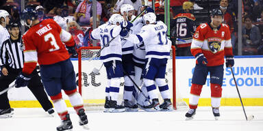 NHL-Play-offs: Jubel von Tampa Bay gegen Florida Panthers