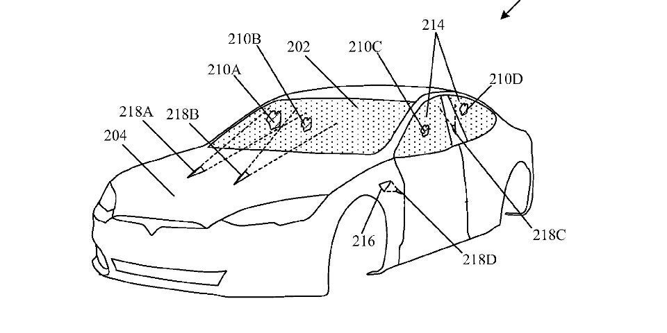Tesla-Autos künftig mit Laser statt Scheibenwischer