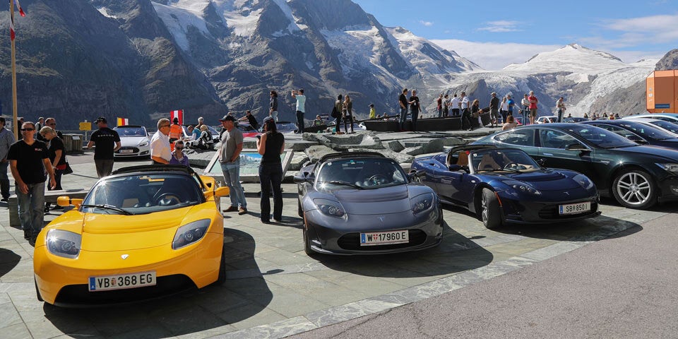Heimische Teslas erklommen den Großglockner