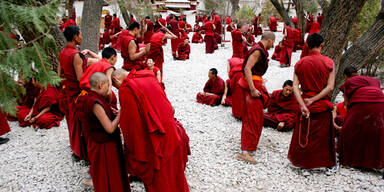 Tibet Mönche