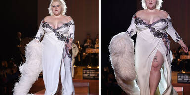 Beth Ditto models für Marc Jacobs