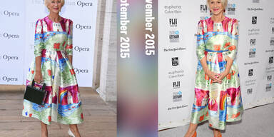 Helen Mirren - So stylisch recyclet sie ihr Kleid!