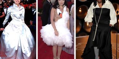 Die schlimmsten Oscar-Kleider aller Zeiten