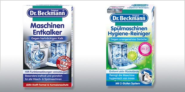 Das Dr. Beckmann Maschinen Pflege- & Hygieneprogramm