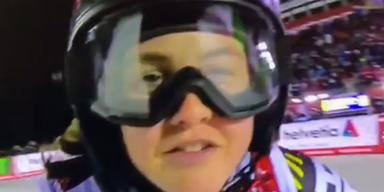 Skistar mit Liebesaufruf bei Ski-WM