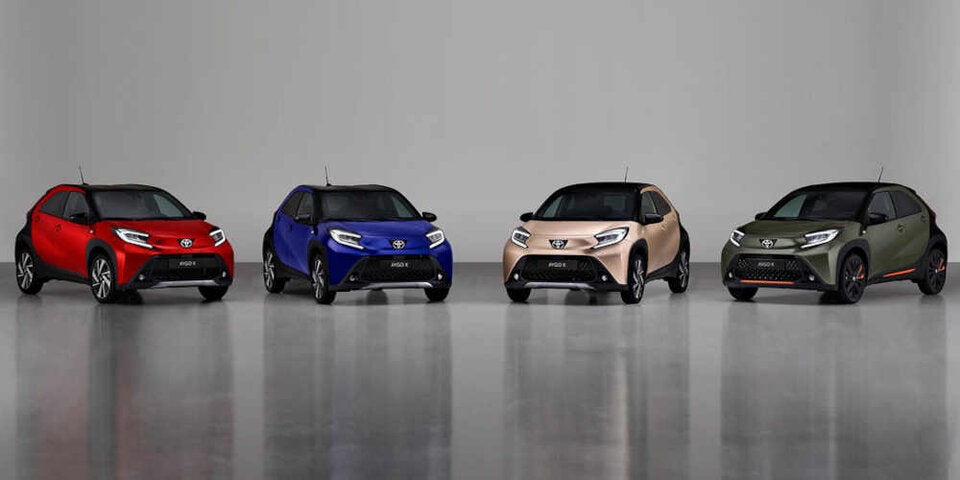 Toyota bringt den neuen Aygo X an den Start