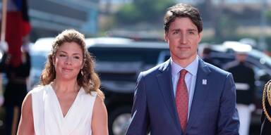Justin Trudeau und seine Frau Sophie Grégoire Trudeau