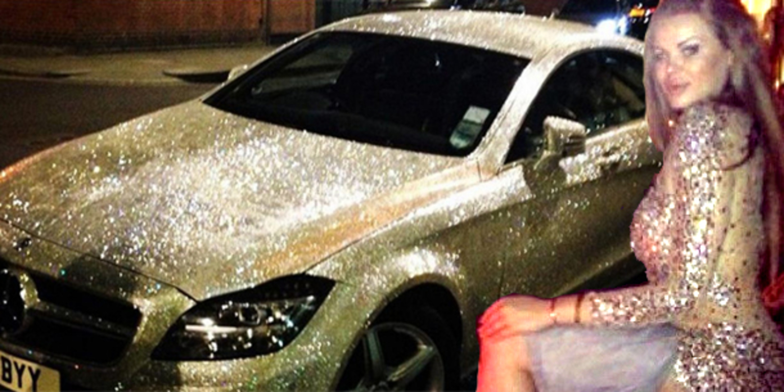 Russen-Girl pimpt ihren Mercedes auf - madonna24.at