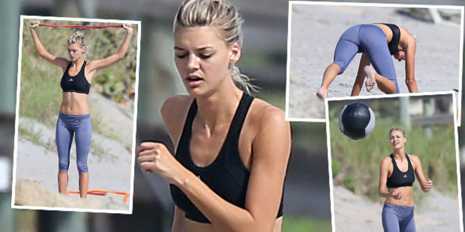 Kelly Rohrbach trainiert für Baywatch - stars24