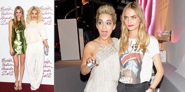 Cara Delevingne und Rihanna beim Basketballspiel