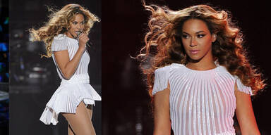 Beyoncé eröffnet Tour in weißer Transparenz