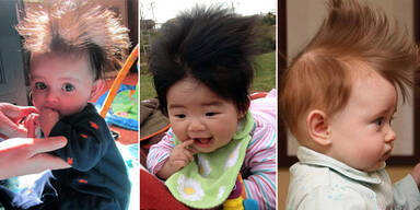 Baby-Contest: Wer hat die verrücktesten Haare?