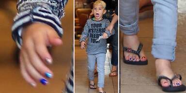 Kingston Rossdale: Der Sohn von Gwen Stefani trägt Nagellack