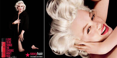 Marilyn Monroe als Werbe-Gesicht