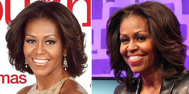 Michelle Obama stark retuschiert