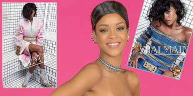 Rihanna ist neues Gesicht von Balmain