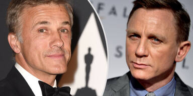 Christoph Waltz und Daniel Craig