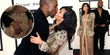 Kim Kardashian & Kanye West: Turtel-Auftritt