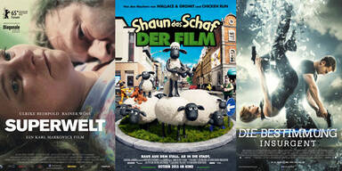 Kinostarts der Woche: Superwelt, Shaun das Schaf - der Film, Insurgent - Die Bestimmung