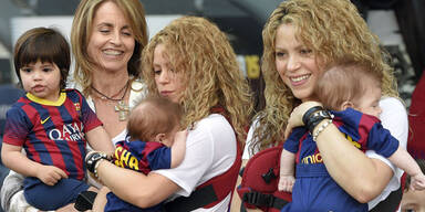 Shakira: Ausflug zum Fußball-Match mit Milan & Baby Sasha