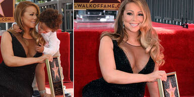 Mariah Carey: Mit Kids am Walk of Fame