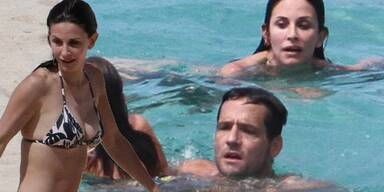 Courteney Cox & Josh Hopkins: "Platonischer Urlaub" auf St. Barths